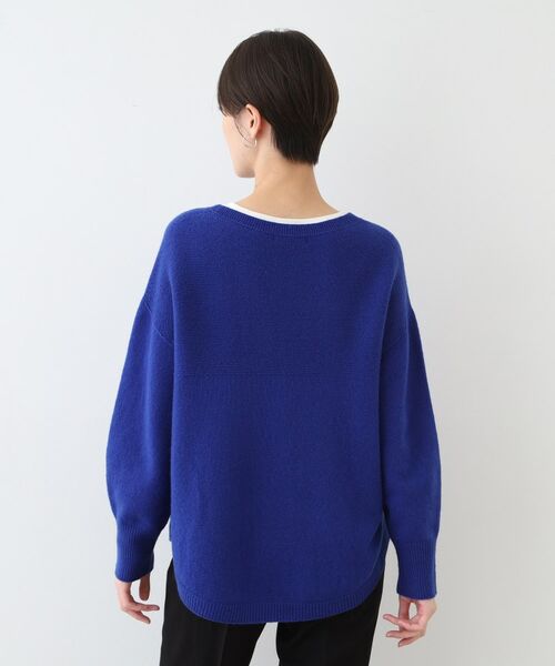 INDIVI / インディヴィ ニット・セーター | 【ウール混／無縫製】リラックスニット | 詳細16