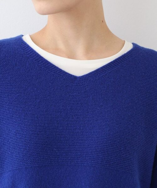 INDIVI / インディヴィ ニット・セーター | 【ウール混／無縫製】リラックスニット | 詳細17