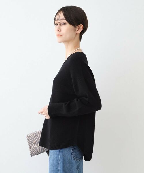 INDIVI / インディヴィ ニット・セーター | 【ウール混／無縫製】リラックスニット | 詳細6