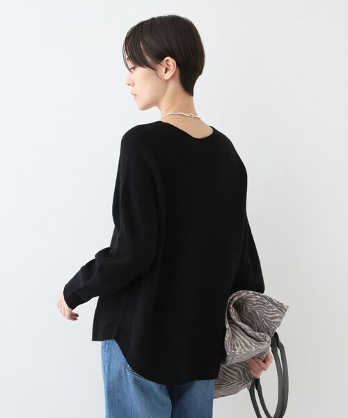 INDIVI / インディヴィ ニット・セーター | 【ウール混／無縫製】リラックスニット | 詳細7