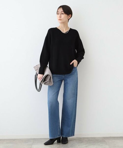 INDIVI / インディヴィ ニット・セーター | 【ウール混／無縫製】リラックスニット | 詳細8