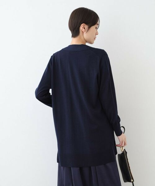 INDIVI / インディヴィ カーディガン・ボレロ | 【ウール混】Iラインニットカーディガン | 詳細11