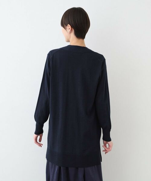 INDIVI / インディヴィ カーディガン・ボレロ | 【ウール混】Iラインニットカーディガン | 詳細16