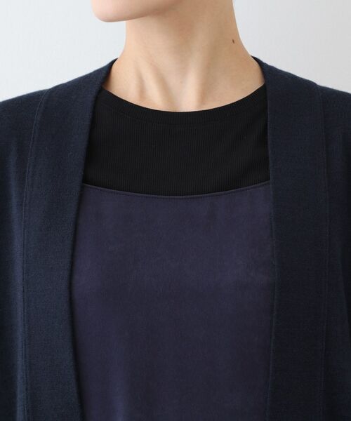 INDIVI / インディヴィ カーディガン・ボレロ | 【ウール混】Iラインニットカーディガン | 詳細17