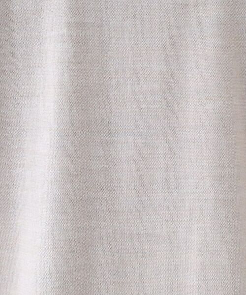 INDIVI / インディヴィ カーディガン・ボレロ | 【ウール混】Iラインニットカーディガン | 詳細5