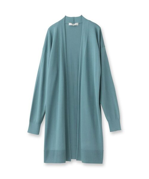 INDIVI / インディヴィ カーディガン・ボレロ | 【洗える】シンプル着流しニットカーディガン | 詳細1