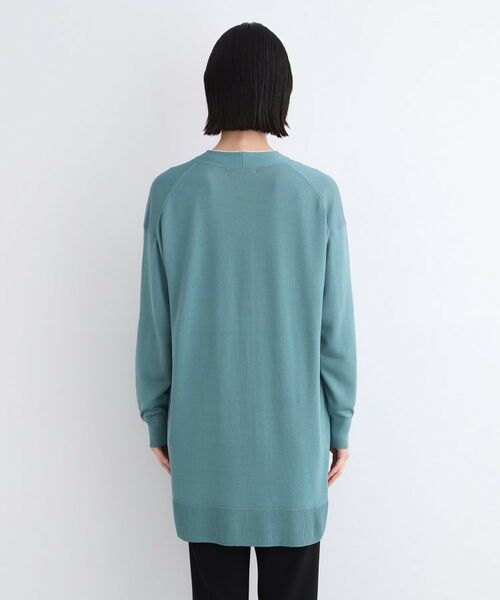 INDIVI / インディヴィ カーディガン・ボレロ | 【洗える】シンプル着流しニットカーディガン | 詳細16