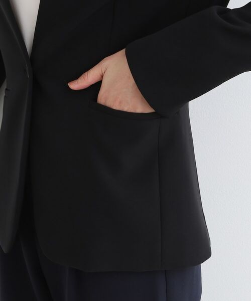 INDIVI / インディヴィ テーラードジャケット | 【洗える/定番スーツ】ストレッチノーカラージャケット | 詳細20
