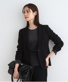 INDIVI / インディヴィ テーラードジャケット | 【洗える／定番スーツ】ストレッチテーラードカラージャケット