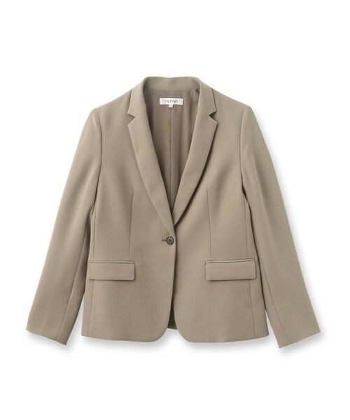 INDIVI / インディヴィ テーラードジャケット | 【洗える/定番スーツ】ストレッチテーラードカラージャケット | 詳細1