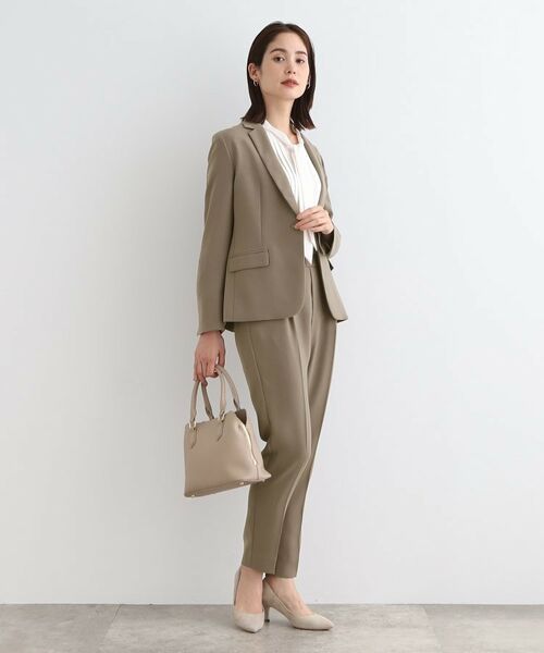 INDIVI / インディヴィ テーラードジャケット | 【洗える/定番スーツ】ストレッチテーラードカラージャケット | 詳細12