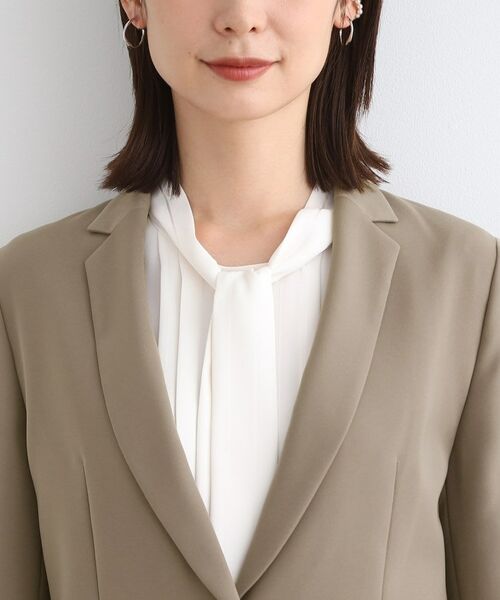 INDIVI / インディヴィ テーラードジャケット | 【洗える/定番スーツ】ストレッチテーラードカラージャケット | 詳細17