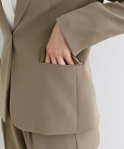 INDIVI / インディヴィ テーラードジャケット | 【洗える/定番スーツ】ストレッチテーラードカラージャケット | 詳細20