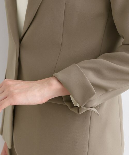 INDIVI / インディヴィ テーラードジャケット | 【洗える/定番スーツ】ストレッチテーラードカラージャケット | 詳細21