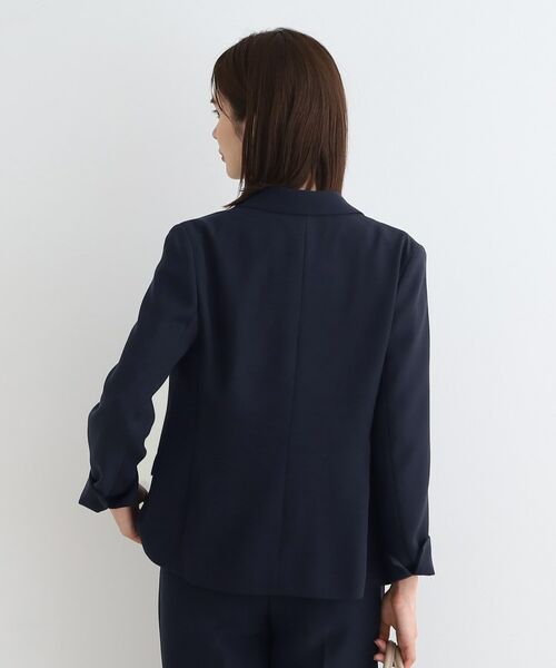 INDIVI / インディヴィ テーラードジャケット | 【洗える/定番スーツ】ストレッチテーラードカラージャケット | 詳細7