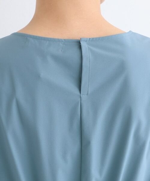 INDIVI / インディヴィ ミニ丈・ひざ丈ワンピース | 【洗える】コットンライクフォルムワンピース | 詳細18
