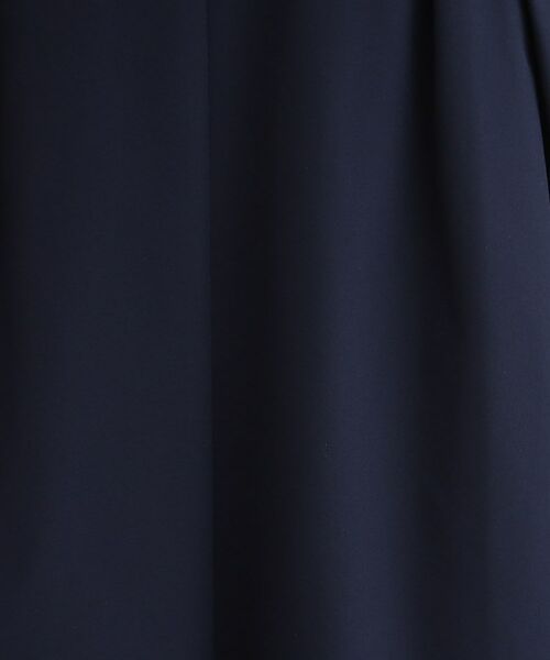INDIVI / インディヴィ ミニ丈・ひざ丈ワンピース | 【洗える】コットンライクフォルムワンピース | 詳細5