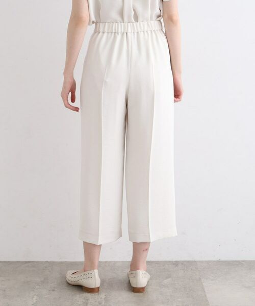 INDIVI / インディヴィ ショート・ハーフ・半端丈パンツ | 【洗える／SETUP可能】リラックスガウチョパンツ | 詳細16