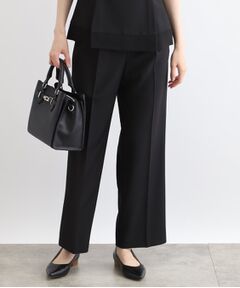 INDIVI / インディヴィ パンツ | 【洗える／SETUP可能／ストレッチ素材】ストレートパンツ