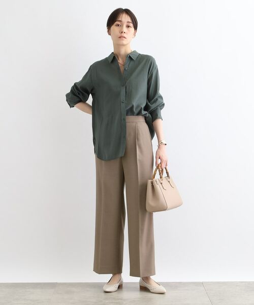 INDIVI / インディヴィ パンツ | 【洗える/SETUP可能/ストレッチ素材】ストレートパンツ | 詳細8