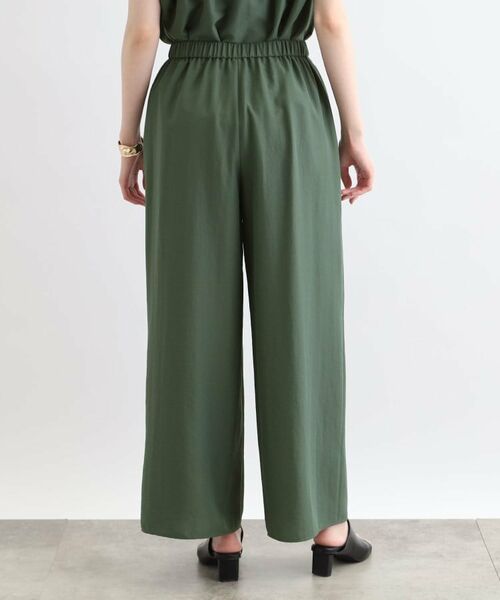 INDIVI / インディヴィ パンツ | 【洗える／SETUP可能／ワッシャー素材】ギャザーワイドパンツ | 詳細16