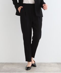 INDIVI / インディヴィ パンツ | 【洗える／定番スーツ】ストレッチタックテーパードパンツ