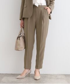 INDIVI / インディヴィ パンツ | 【洗える／定番スーツ】ストレッチタックテーパードパンツ