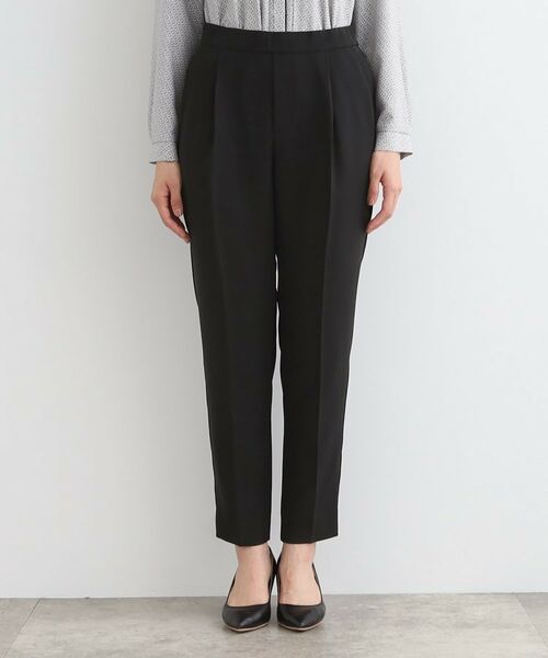 INDIVI / インディヴィ パンツ | 【洗える/定番スーツ】ストレッチタックテーパードパンツ | 詳細14