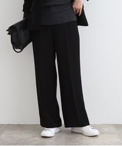 INDIVI / インディヴィ パンツ | 【洗える／定番スーツ】ストレッチワイドパンツ