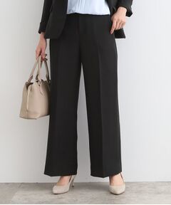 INDIVI / インディヴィ パンツ | 【洗える／定番スーツ】ストレッチワイドパンツ