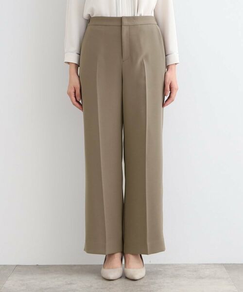 INDIVI / インディヴィ パンツ | 【洗える／定番スーツ】ストレッチワイドパンツ | 詳細14