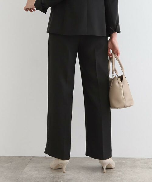 INDIVI / インディヴィ パンツ | 【洗える／定番スーツ】ストレッチワイドパンツ | 詳細7