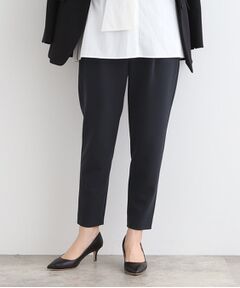 INDIVI / インディヴィ パンツ | 【洗える】タックテーパードパンツ