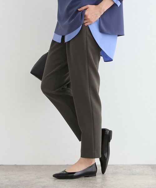 INDIVI / インディヴィ パンツ | 【洗える】タックテーパードパンツ | 詳細2