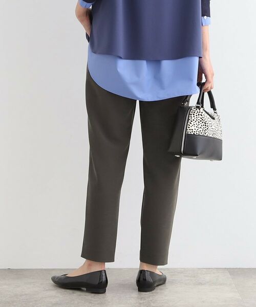 INDIVI / インディヴィ パンツ | 【洗える】タックテーパードパンツ | 詳細3