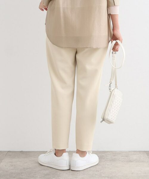 INDIVI / インディヴィ パンツ | 【洗える】タックテーパードパンツ | 詳細7