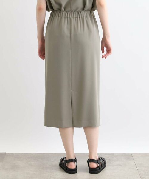 INDIVI / インディヴィ スカート | 【洗える/SETUP可能/ウエストゴム】ストレートラインスカート | 詳細12
