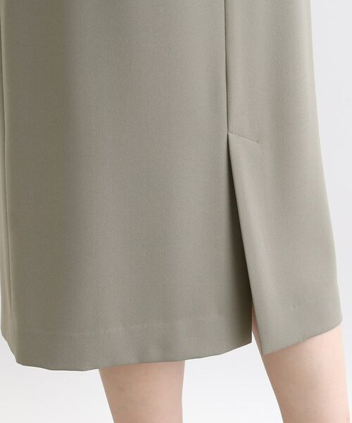 INDIVI / インディヴィ スカート | 【洗える/SETUP可能/ウエストゴム】ストレートラインスカート | 詳細15