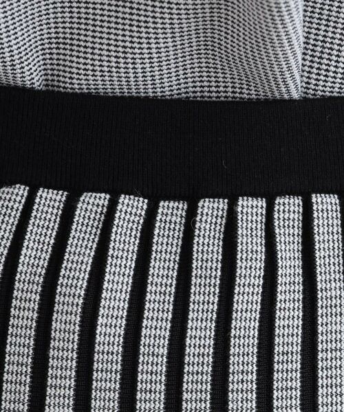 INDIVI / インディヴィ スカート | 【洗える/SETUP可能】ジャカードニットプリーツスカート | 詳細14