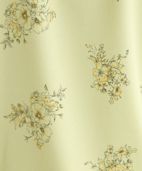 INDIVI / インディヴィ シャツ・ブラウス | 【洗える/フラワー柄】スキッパーブラウス | 詳細9