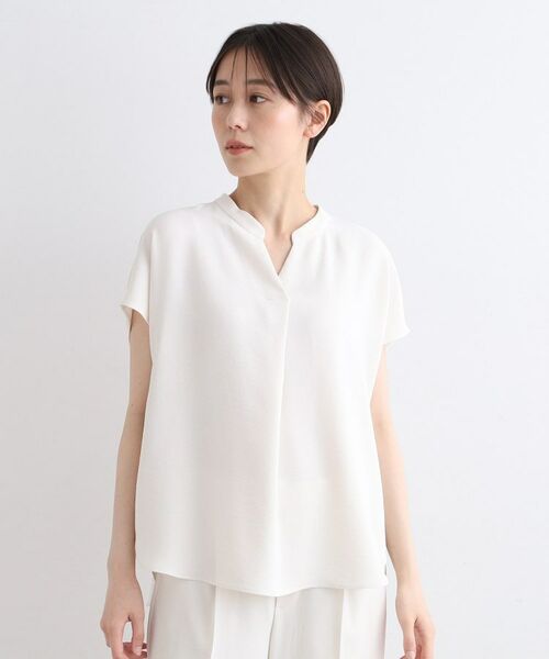 INDIVI / インディヴィ シャツ・ブラウス | 【洗える/SETUP可能】リラックスブラウス | 詳細14