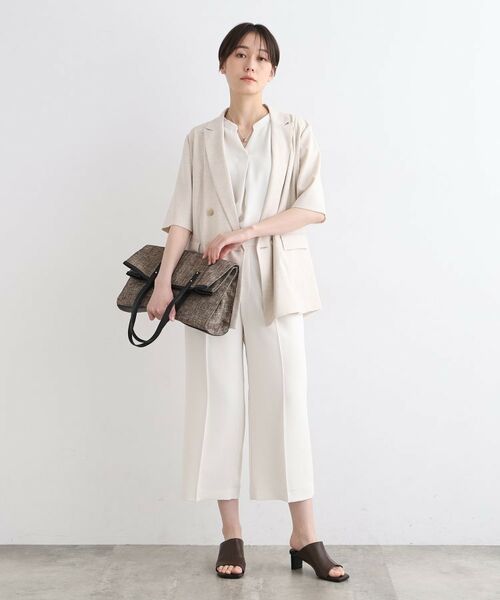 INDIVI / インディヴィ シャツ・ブラウス | 【洗える/SETUP可能】リラックスブラウス | 詳細7