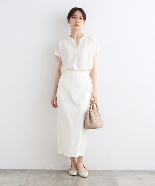 INDIVI / インディヴィ シャツ・ブラウス | 【洗える/SETUP可能】リラックスブラウス | 詳細8