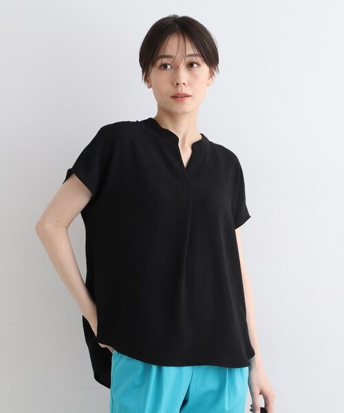 INDIVI / インディヴィ シャツ・ブラウス | 【洗える/SETUP可能】リラックスブラウス(ブラック(019))