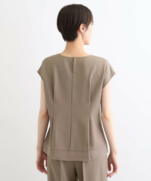 INDIVI / インディヴィ シャツ・ブラウス | 【洗える/SETUP可能/ストレッチ素材】裾シアーTブラウス | 詳細12