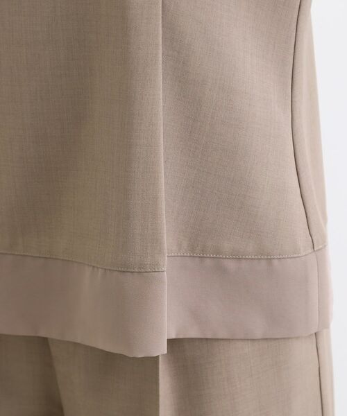 INDIVI / インディヴィ シャツ・ブラウス | 【洗える/SETUP可能/ストレッチ素材】裾シアーTブラウス | 詳細16