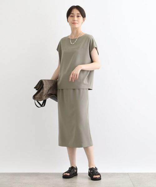 INDIVI / インディヴィ シャツ・ブラウス | 【洗える/SETUP可能】きれいめカットソートップス | 詳細7