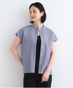 INDIVI / インディヴィ シャツ・ブラウス | 【洗える／シアー】フレンチスリーブブラウス