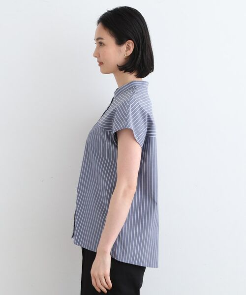 INDIVI / インディヴィ シャツ・ブラウス | 【洗える/シアー】フレンチスリーブブラウス | 詳細11