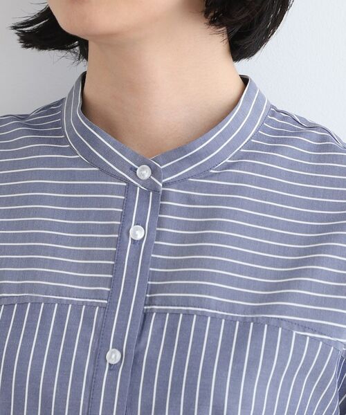 INDIVI / インディヴィ シャツ・ブラウス | 【洗える/シアー】フレンチスリーブブラウス | 詳細13